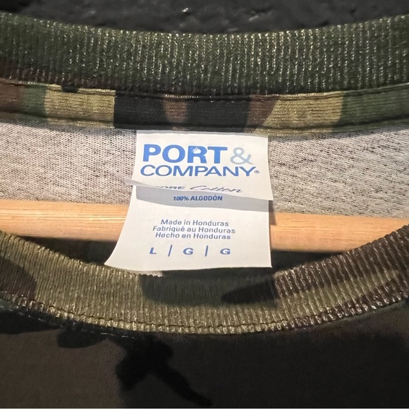 Notorious Pig Camouflage Bbq Tshirt Sz L - Picture 5 of 5